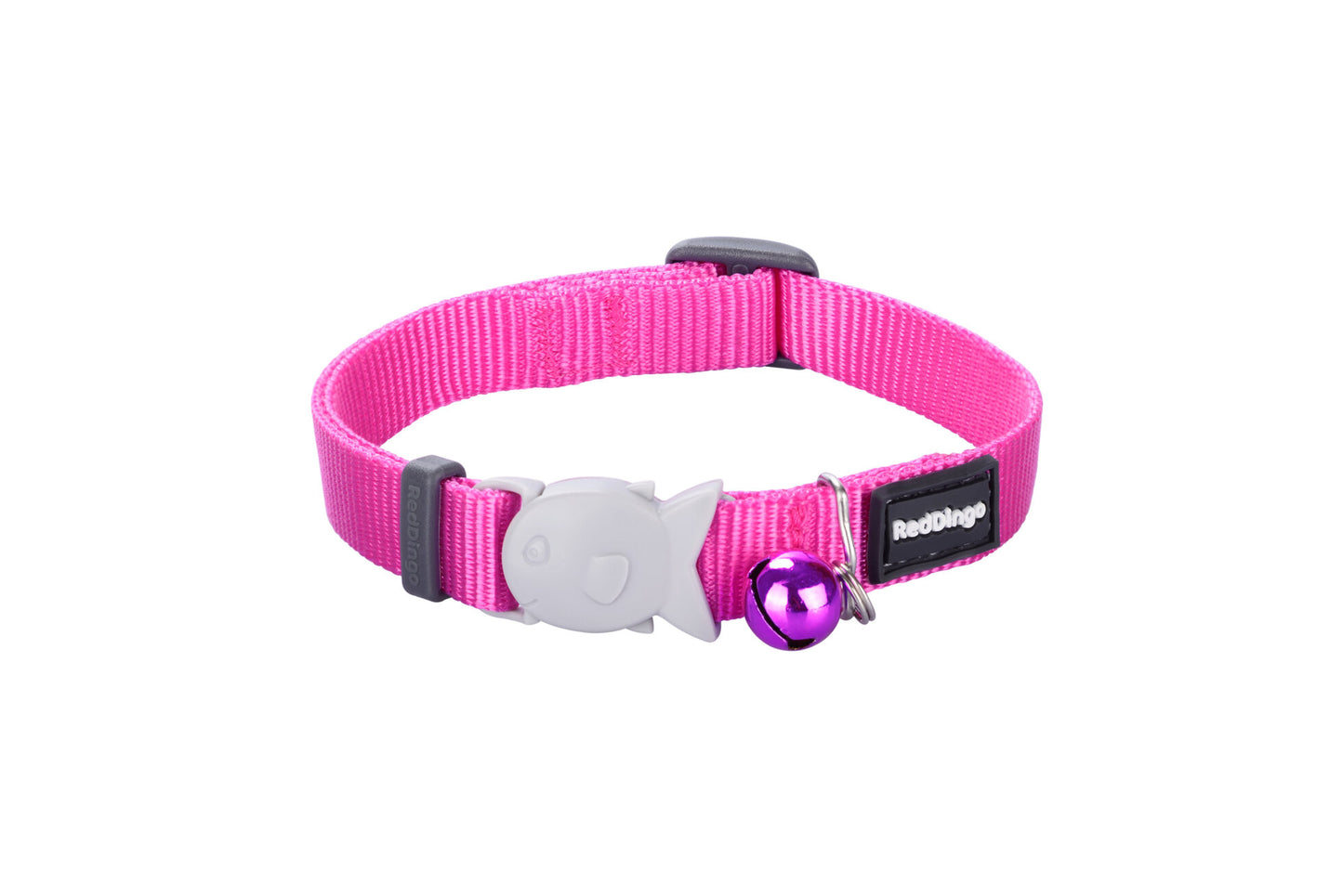 Red Dingo Cat Collar Classic Hot Pink