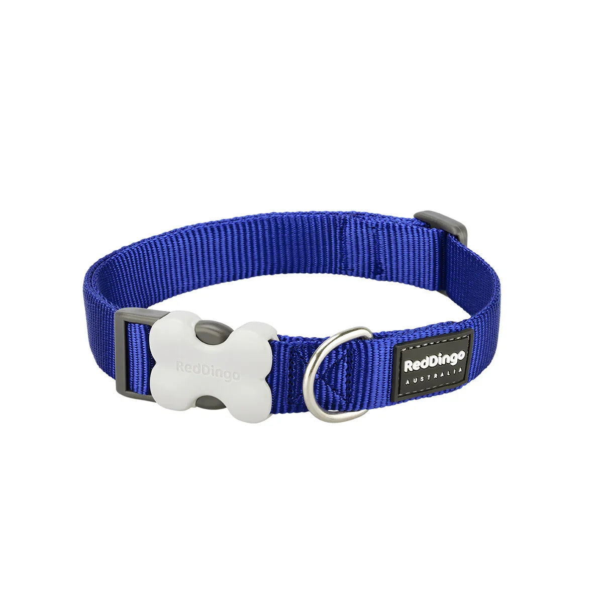 Red Dingo Dog Collar Classic Dark Blue
