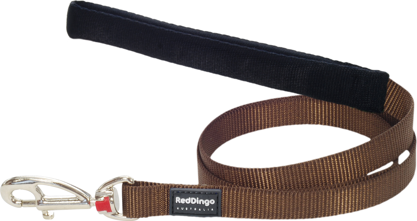 Dog Lead Classic Brown 1.2m