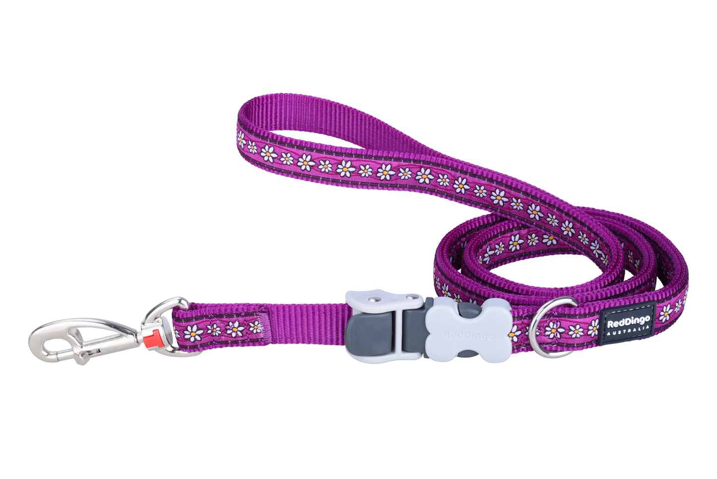 Dog Superlead Design Daisy Chain Purple