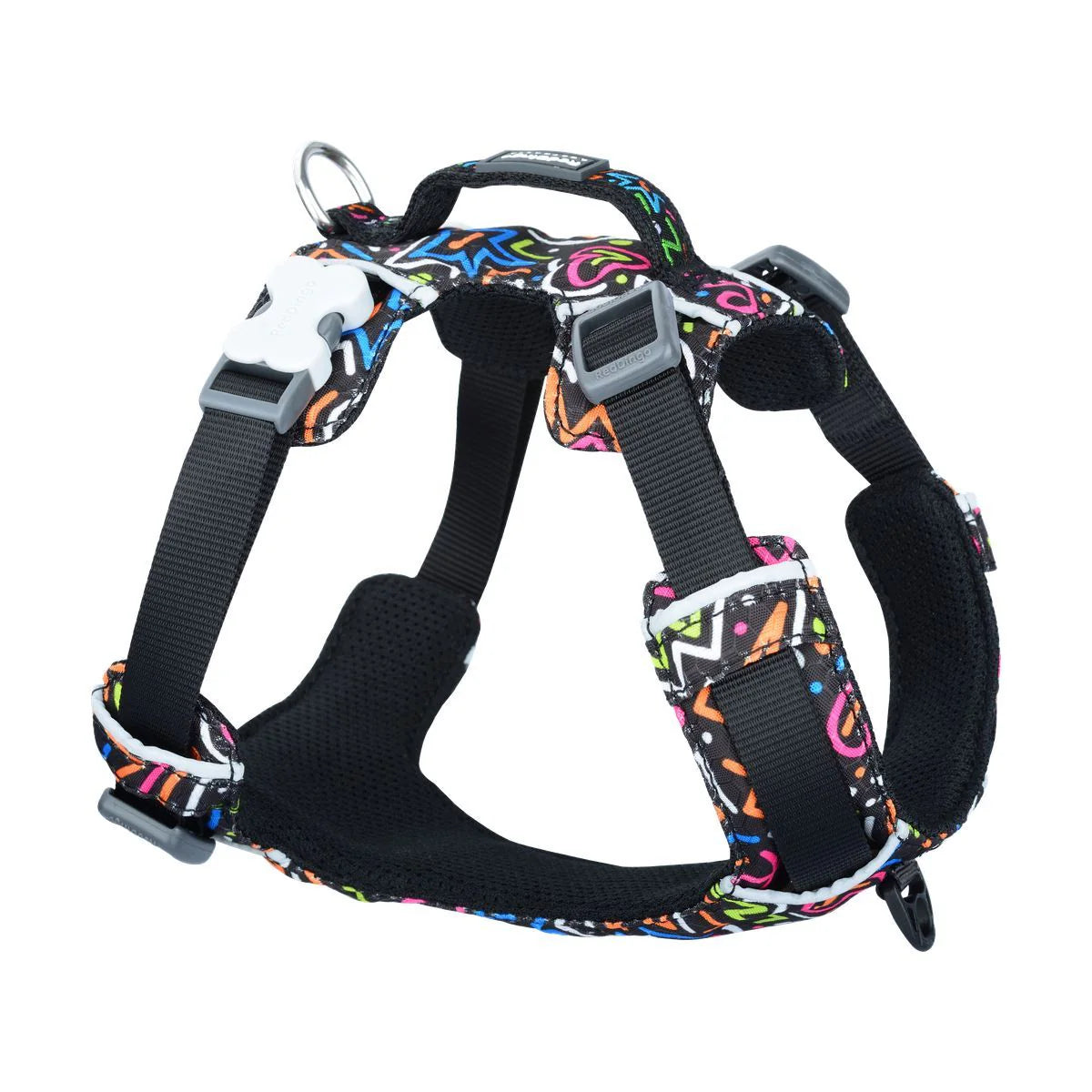 Sport Harness Squiggles Black