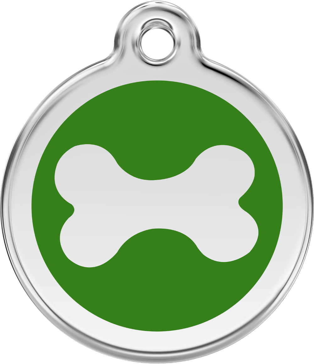 A Red Dingo tag, made personal.