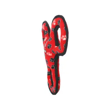 Tuffy Junior 3 Way Tug Red Paw