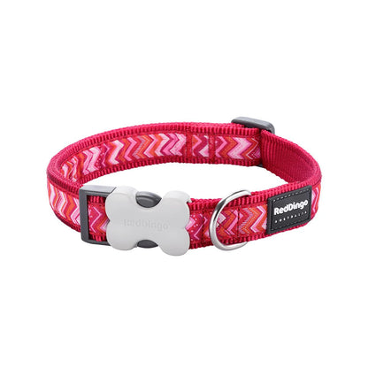 Dog Collar Design Pizzazz Red