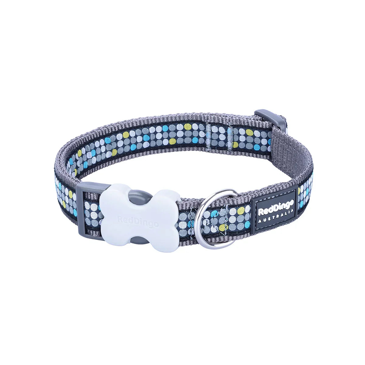 Dog Collar Design Modern on Cool Grey