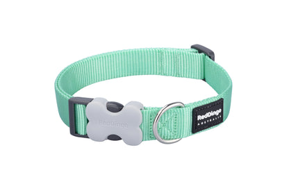 Red Dingo Dog Collar Classic Pastel Green