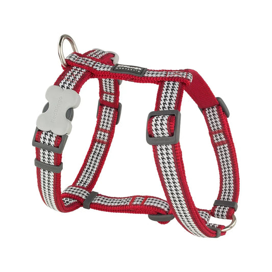 Dog H-Harness Design Fang it Red