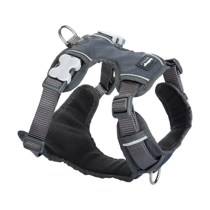 Dog Padded Harness Cool Grey