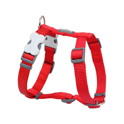 Dog H-Harness Classic Red