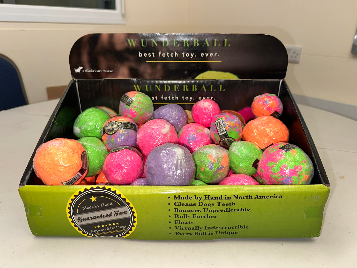 WUNDERball CDU Original Display Box 36 Balls *Clearance*