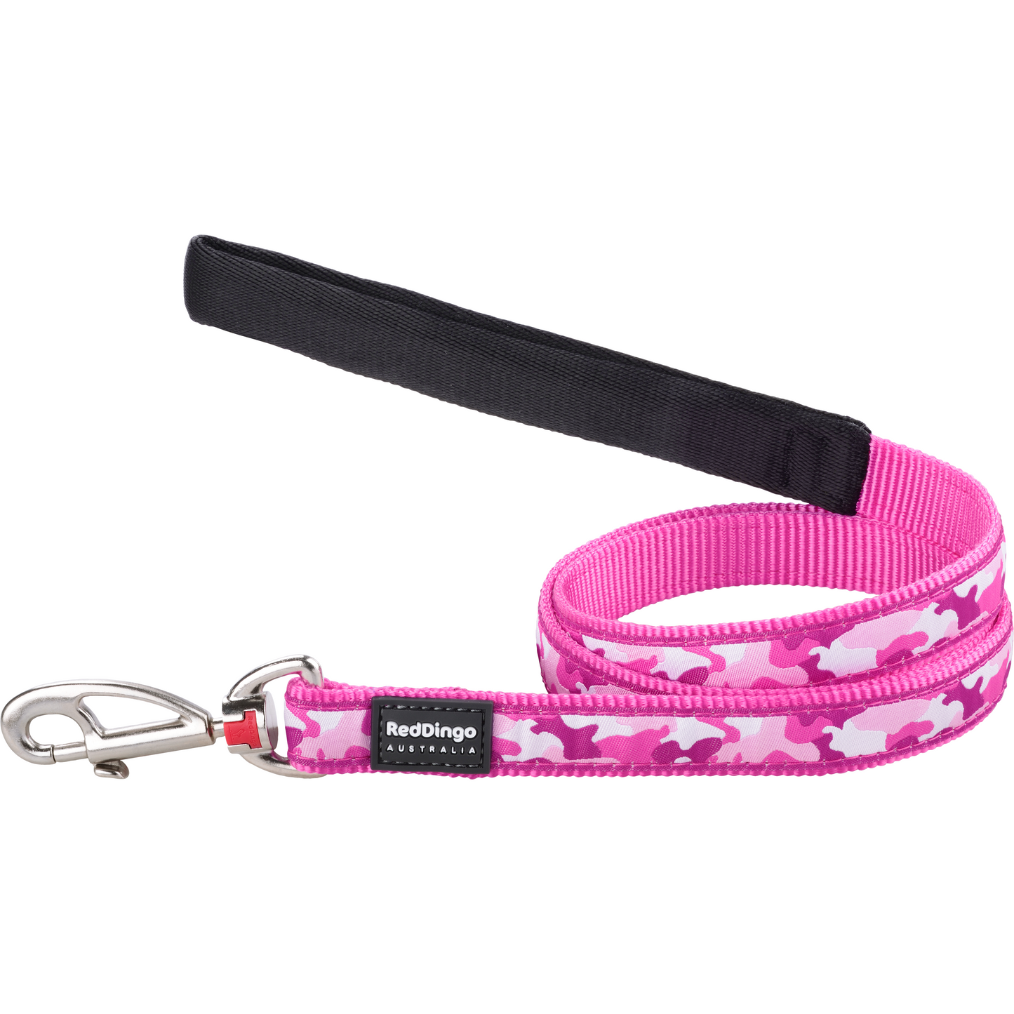 Dog Lead Design Camouflage Hot Pink 1.2m