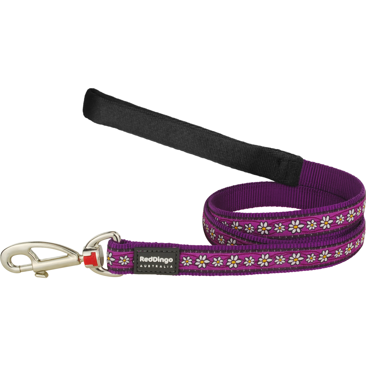 Dog Lead Design Daisy Chain Purple 1.2m