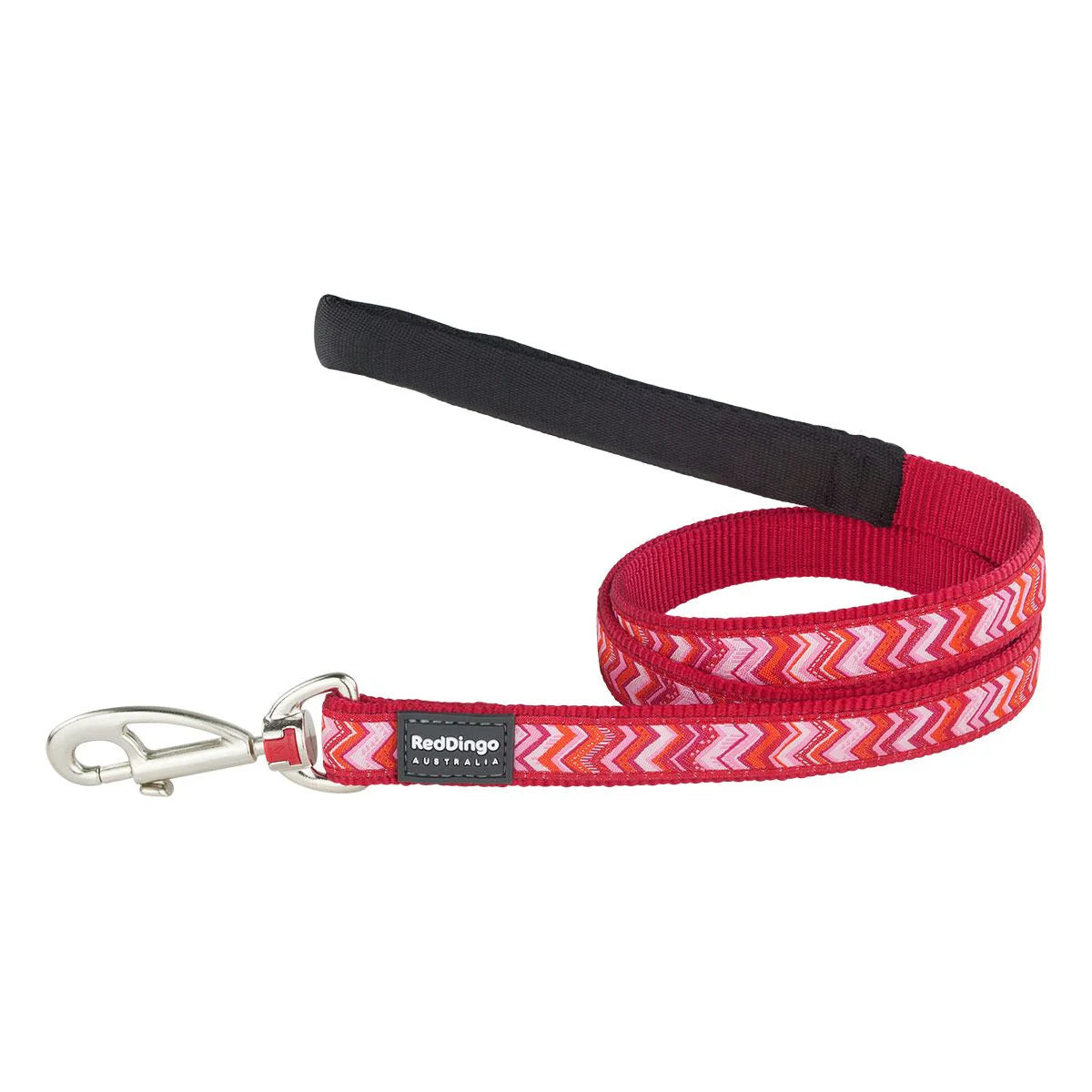Dog Lead Design Pizzazz Red 1.2m