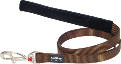 Dog Lead Classic Brown 1.2m