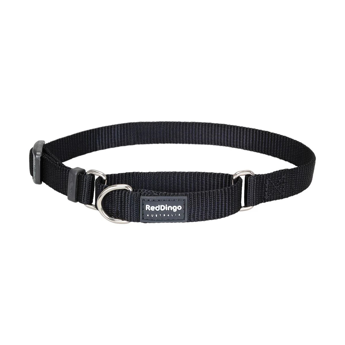 Dog Collar Half Check (Martingale) Classic Black
