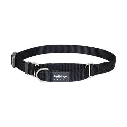 Dog Collar Half Check (Martingale) Classic Black