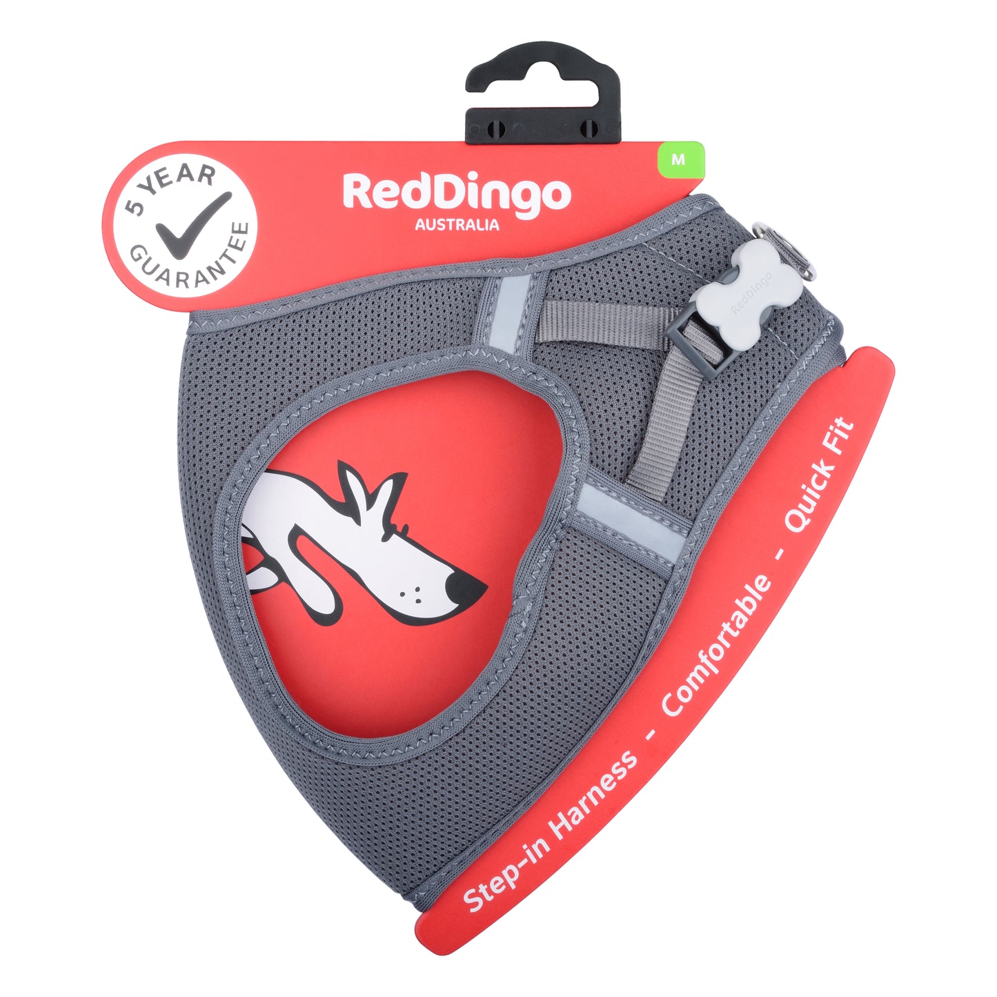 Mesh Harness Cool Grey