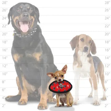 Tuffy Junior Odd Ball Red Paw