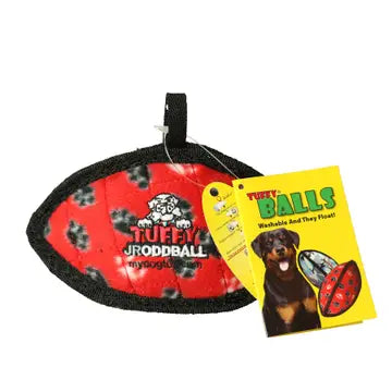 Tuffy Junior Odd Ball Red Paw
