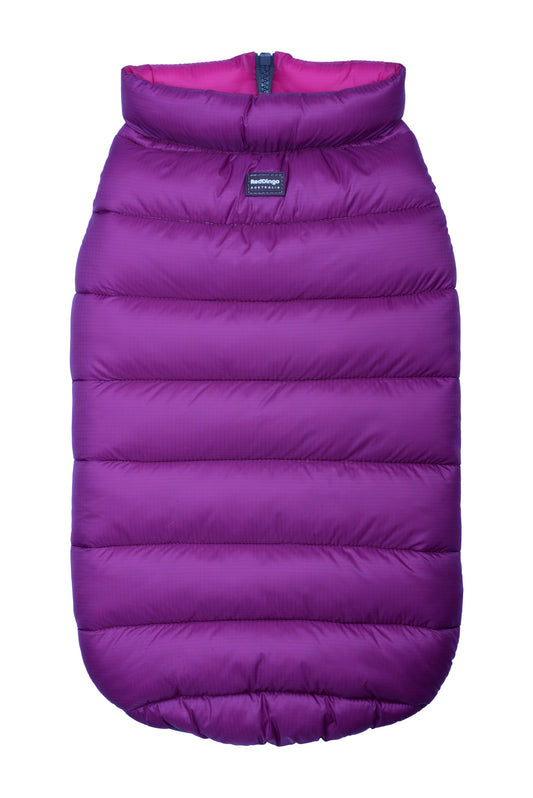 Puffer Jacket Plum/Hot Pink