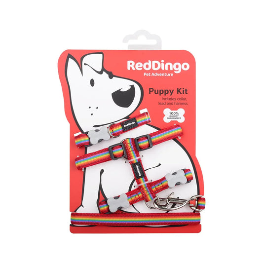 Puppy Pack Design Rainbow Red