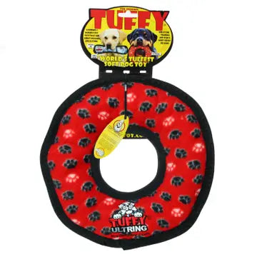 Tuffy Ultimate Ring - Red Paw