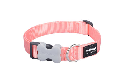 Red Dingo Dog Collar Classic Pastel Orange