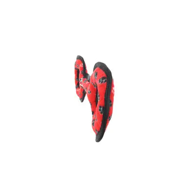 Tuffy Medium Tug-O-War Red Paw