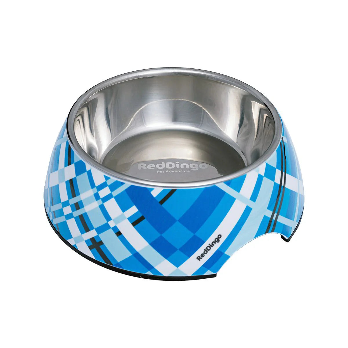 Red Dingo Melamine Pet Bowl - Desert Paws Blue