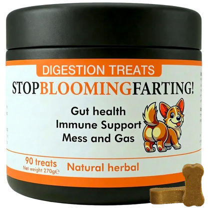 Stop Blooming Farting Treats Chicken Flavour 90 Tablets