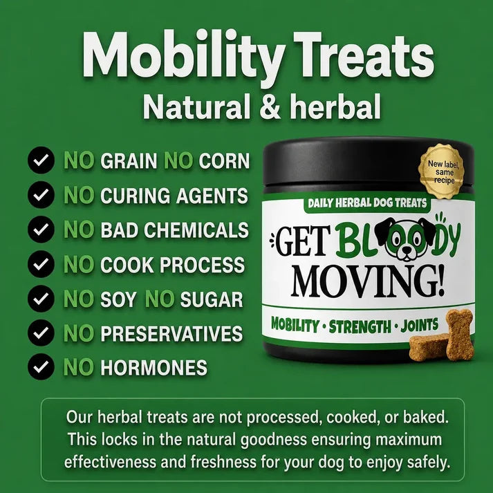 Get Bloody Moving Treats Chicken Flavour 90 Tablets