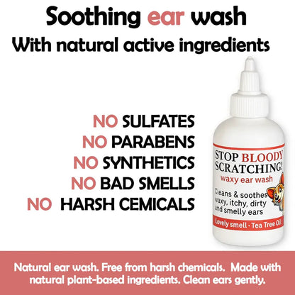 Stop Bloody Scratching Waxy Ear Wash 118ml