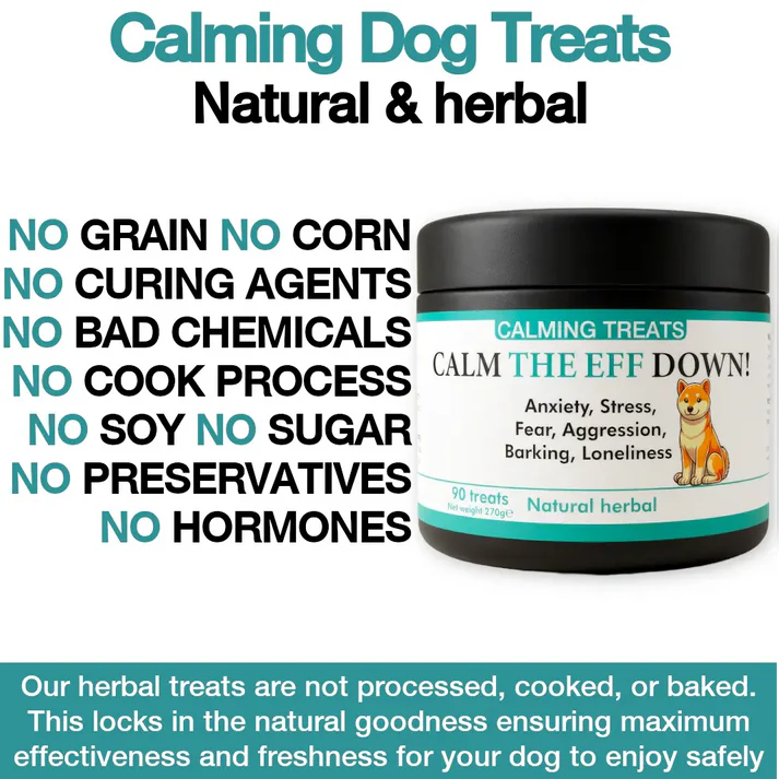 Calm the Eff Down Treats Chicken Flavour 90 Tablets