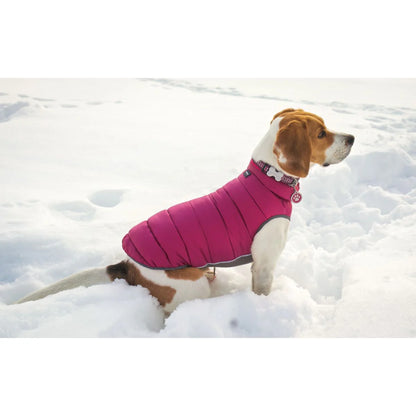 Puffer Jacket Plum/Hot Pink