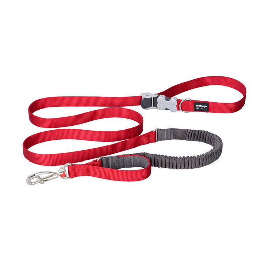 Red Dingo SuperLead running dog lead classic red medium